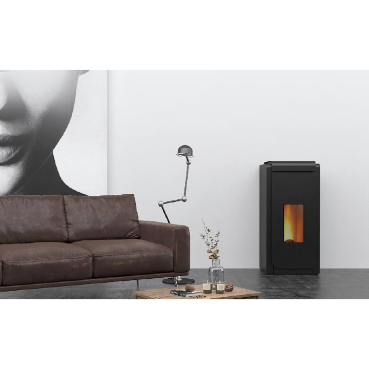 BIOHEAT 12 KW HADA CANALIZADA MINI- Estufa alto rendimiento