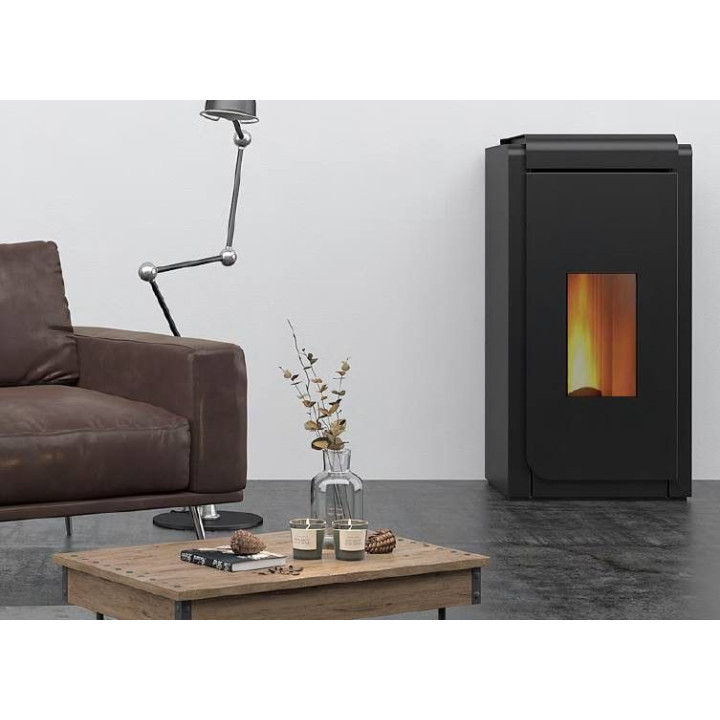 BIOHEAT 12 KW HADA CANALIZADA MINI- Estufa alto rendimiento